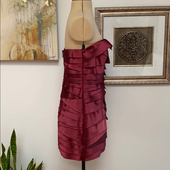 Charming strapless ribbon dress, Bebe NWOT, M - Picture 3 of 5